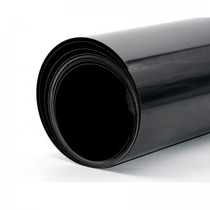 Lastra in plastica rigida nera ad alto impatto PS in polistirene espanso flessibile 1MM