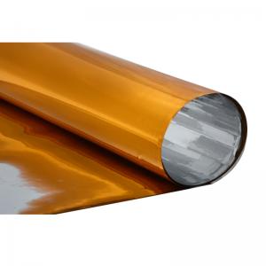 Foglio di plastica argento PVC oro lucido 0.6mm
