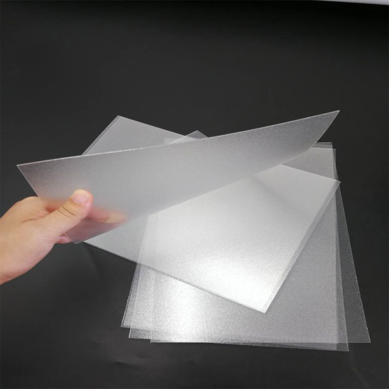 Vendita calda 1.0mm Pellicola di plastica dello strato di PET dell'ANIMALE DOMESTICO trasparente impermeabile flessibile per la scatola piegante