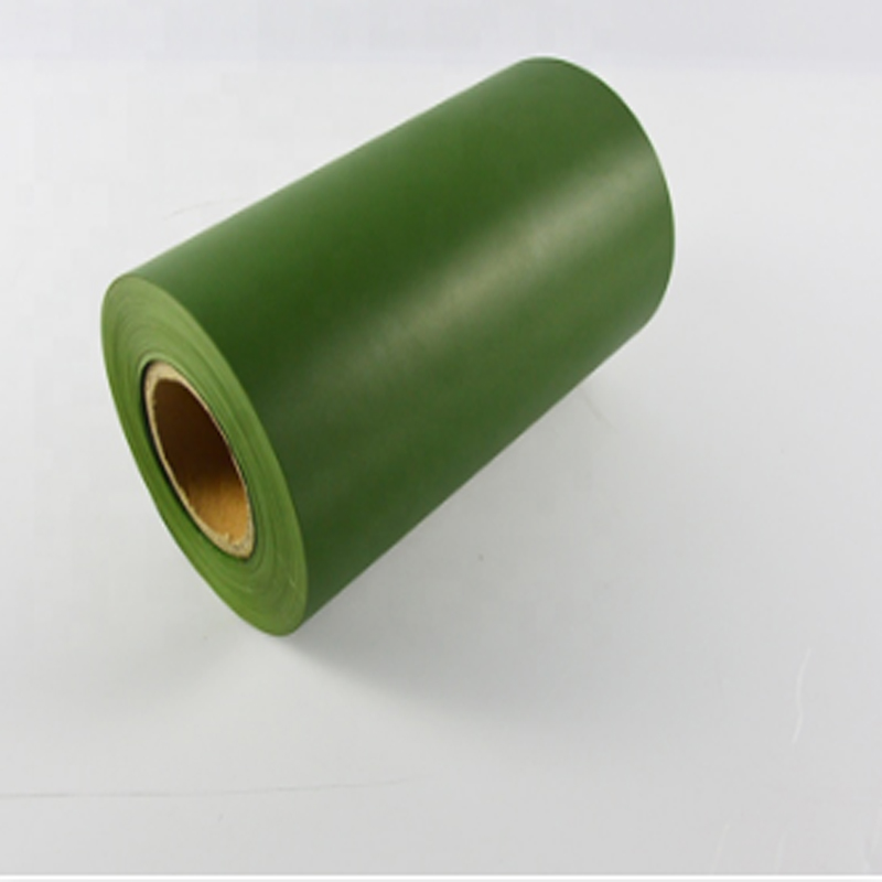 Rotolo di PVC rigido di colore popolare da 150 micron per erba artificiale