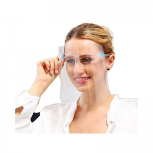 Christmas Winter Transformer Anti Fog Face Visor Transgenitore Full Face Shields with Transgenitore Glass Frames