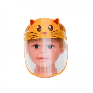 Maschera facciale di sicurezza per bambini riutilizzabile antiappannamento personalizzato En166